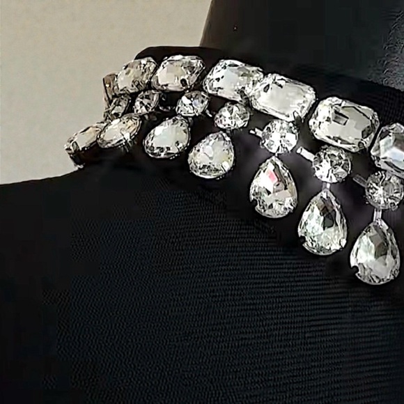 Fashion Nova Luxe Black Long Sleeve Dress with Silver Accents - Picture 13 of 16